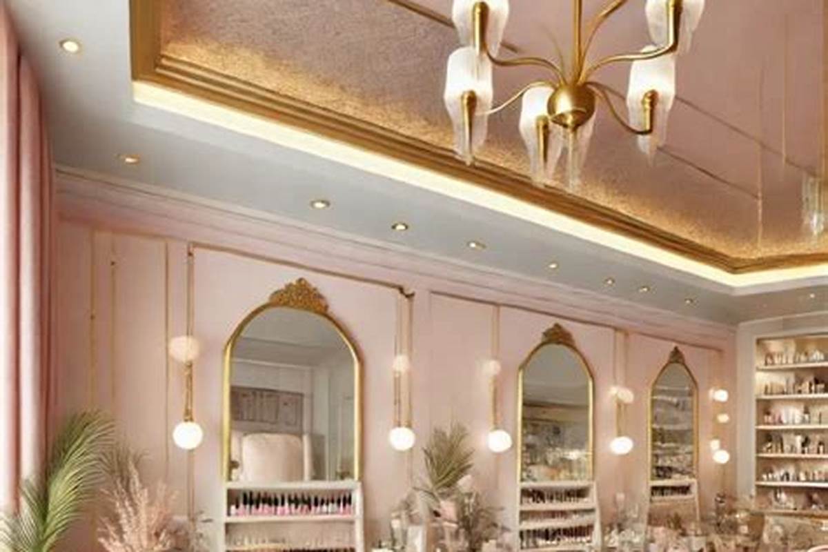 Inside Simply You Nail Salon and Boutique in downtown West Bend